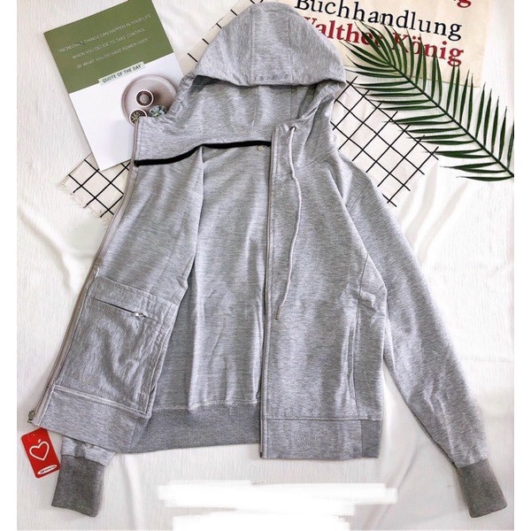 Áo Khoác Chống Nắng Nữ 6 Túi Cao Cấp, Vải Dày Dặn Vải Thun. Áo Khoác Nữ Trơn [L6]