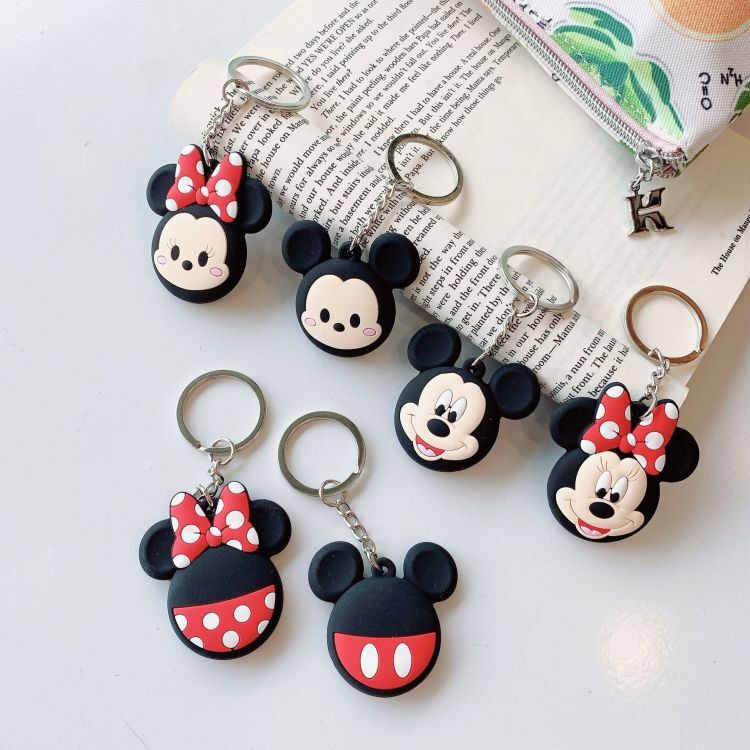 Vỏ Airtag Mickey -Vỏ Bảo Vệ Airtag Silicone Mickey Minnie  Gắn Móc Chìa Khóa-ZUMI STORE