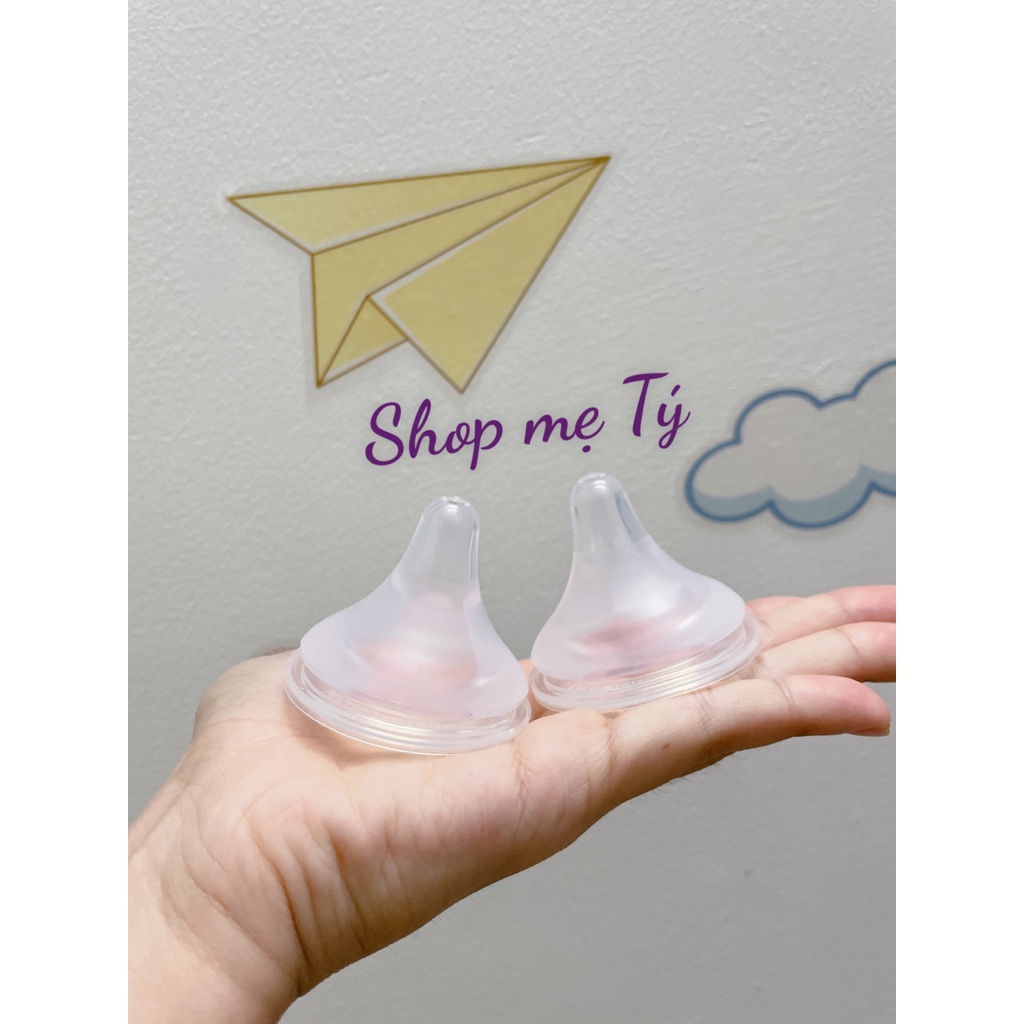 Núm ti thay thế bình OU Wish Hàn Quốc (Núm ti thay thế bình OUwish và các bình sữa cổ rộng)