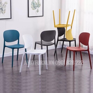 Ghế Ăn, Cafe, Phòng Học Làm Việc Bằng Nhựa Pp Cao Cấp Jc-665