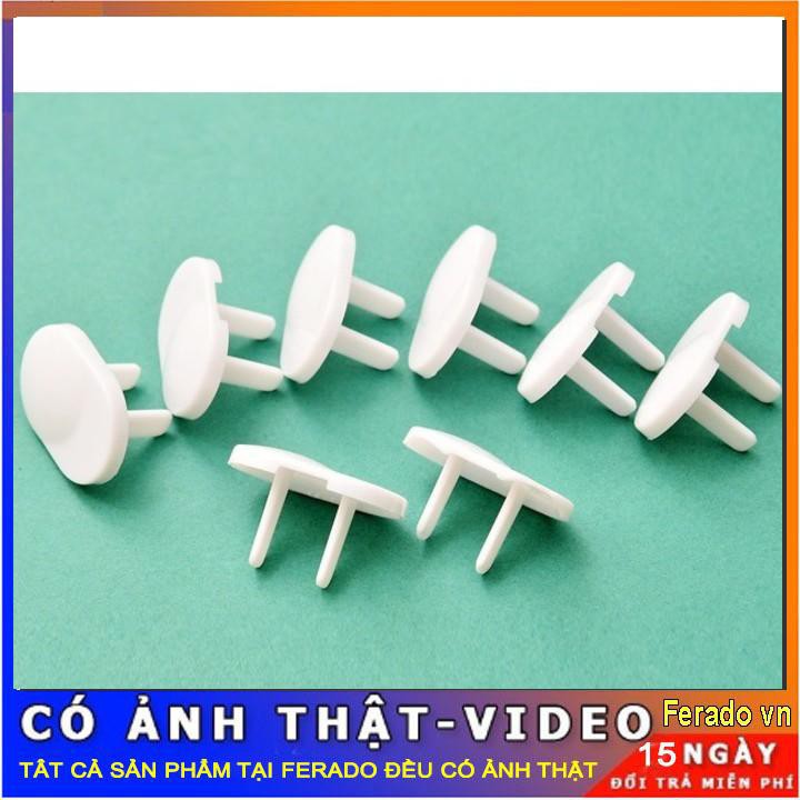 COMBO 10 NÚT BỊT Ổ ĐIỆN 2 CHÂN GIÁ XƯỞNG