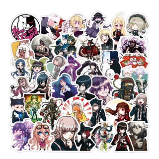 sticker Danganronpa 60 cái ép lụa chống xước chống nước/ hình dán Danganronpa
