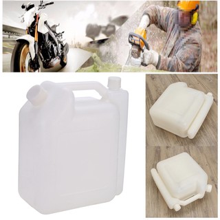 4L Gas Chainsaw Oil Fuel Petrol 2-Stroke Mixing Bottle Container 25:1 20:1 White