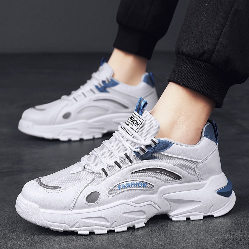 Giày sneaker nam Ulzang tăng 4cm chiều cao RC Phản Quang