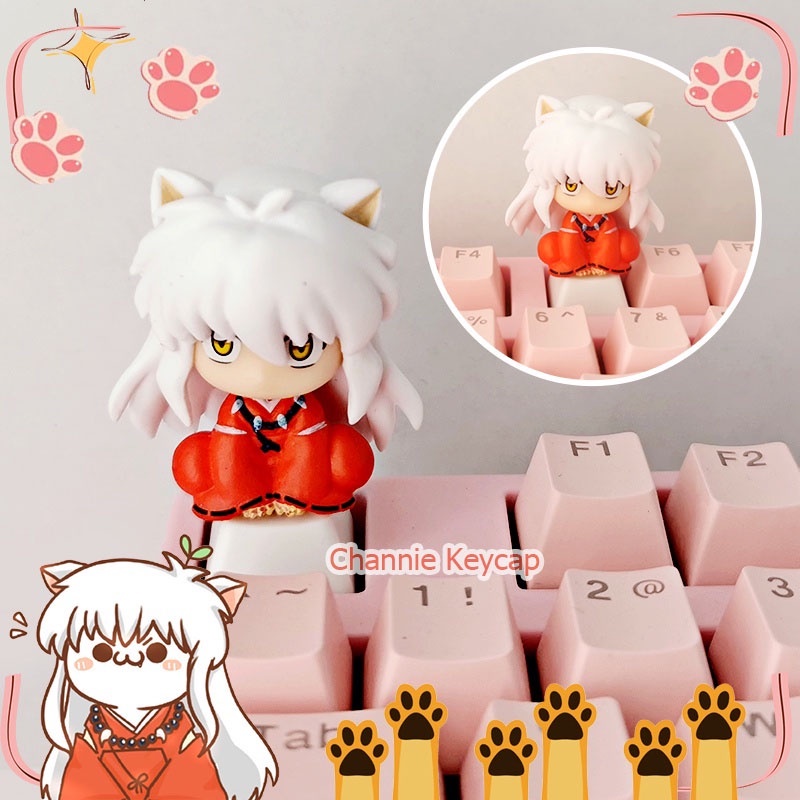 Keycap anime hoạt hình dễ thương R4 PBT