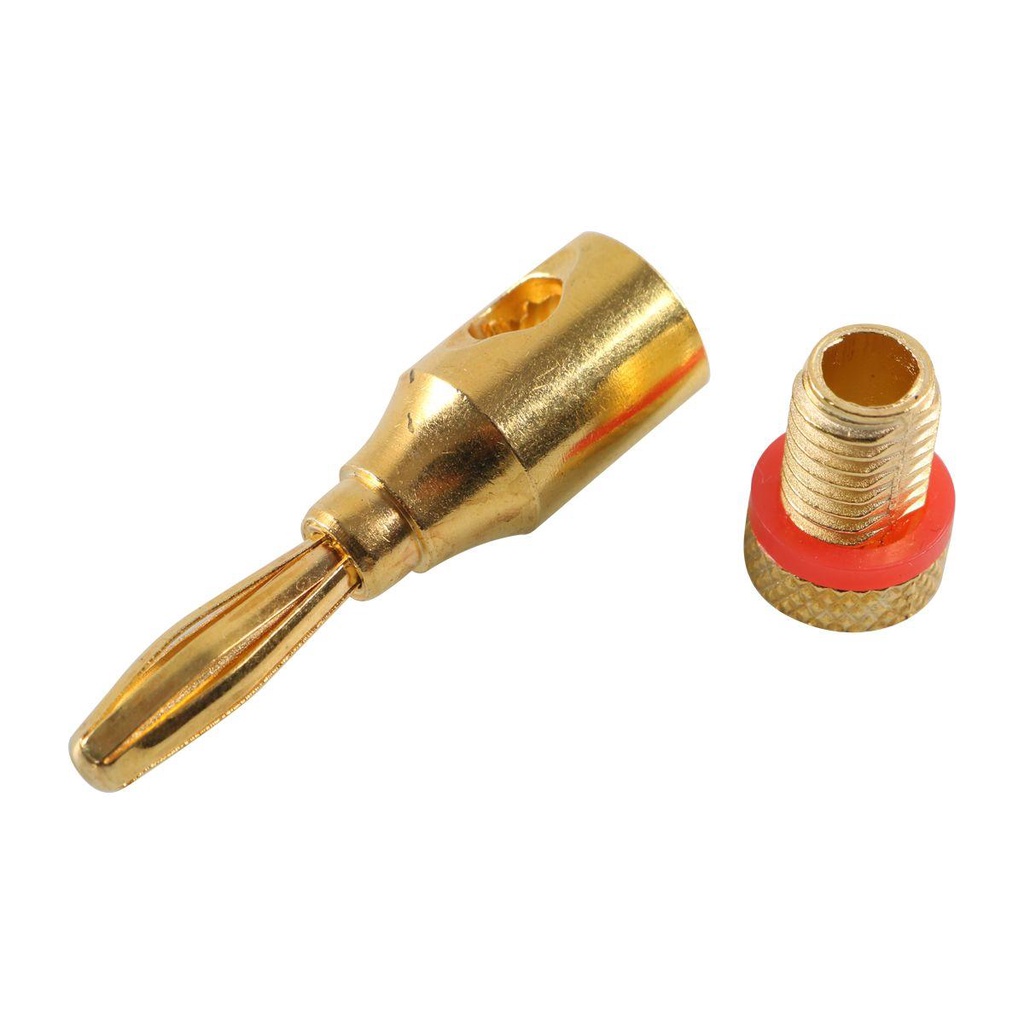 MYRONGVN Bộ 24 Đầu Cắm Bắp Chuối Cho Loa Xe Hơi