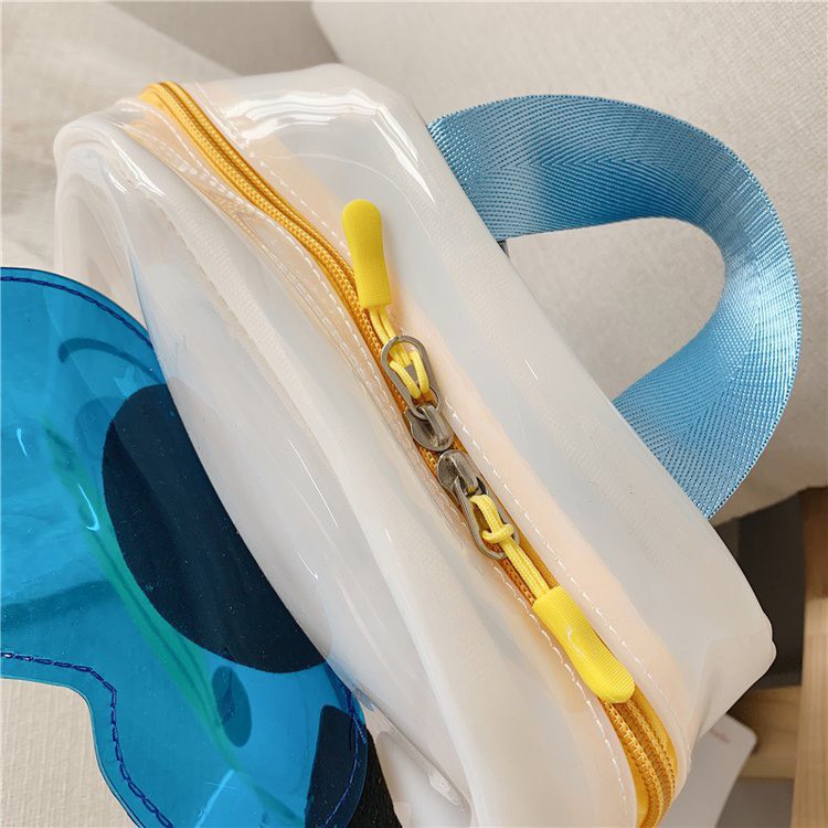 BALO CHO BÉ VỊT DONAL NHỰA TRONG MẪU MỚI 2022 - BALO MẦM NON BÉ TRAI BÉ GÁI - EMMIT BL64