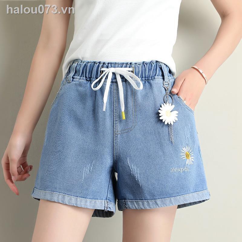 Quần Short Jeans Thời Trang Cho Nữ 13-14 - 16 Tuổi