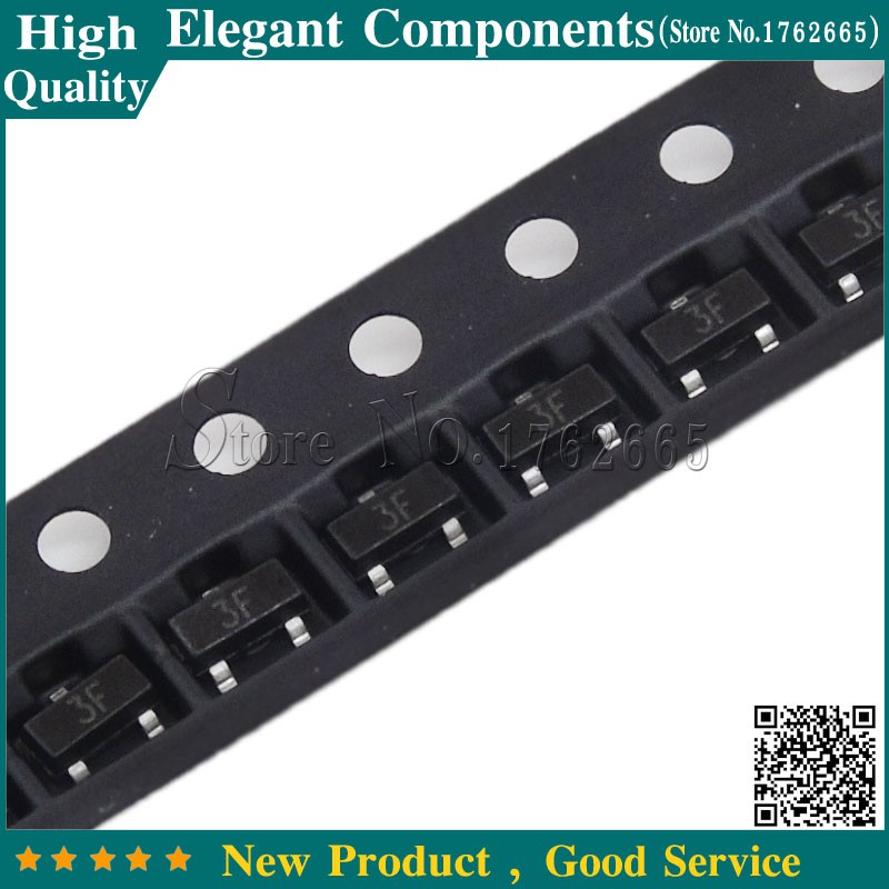 Set 100 Linh Kiện Điện Tử Bc857B Smd Bc857 Sot23 3f 0.1a 45v Pnp Mới | BigBuy360 - bigbuy360.vn