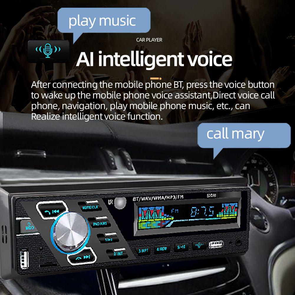 MYRONGVN Máy Phát MP3 12V FM / USB / AUX Âm Thanh Nổi Tích Hợp Bảng Điều Khiển Dành Cho Xe Hơi