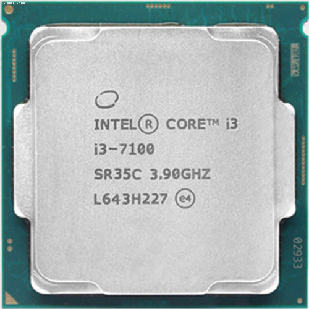 Intel Core i3-7100 - 2 Core 4 Threads 3.9Ghz 3M Cache