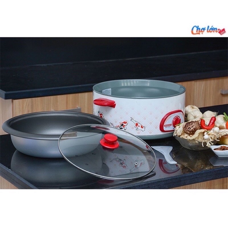 Lẩu điện Sunhouse đa năng SH525L- HÀNG CHÍNH HÃNG BẢO HÀNH 12 THÁNG