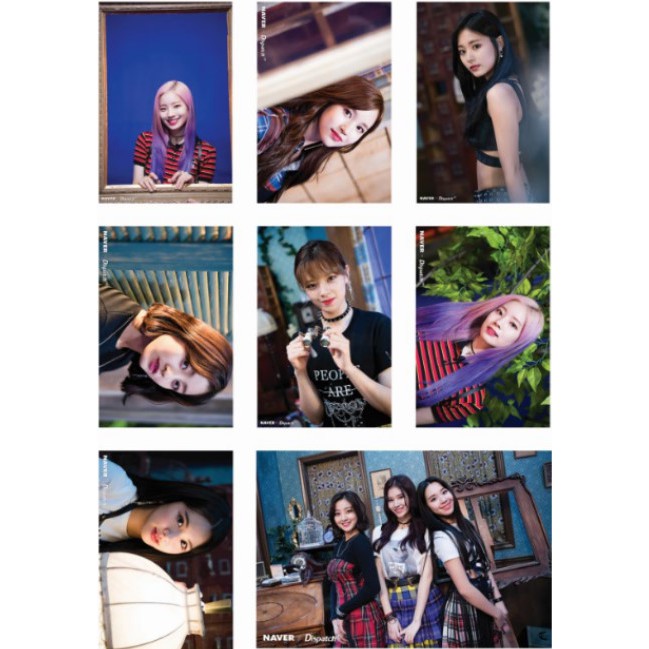 Lomo card 51 ảnh TWICE YES OR YES Naver x Dispatch 1