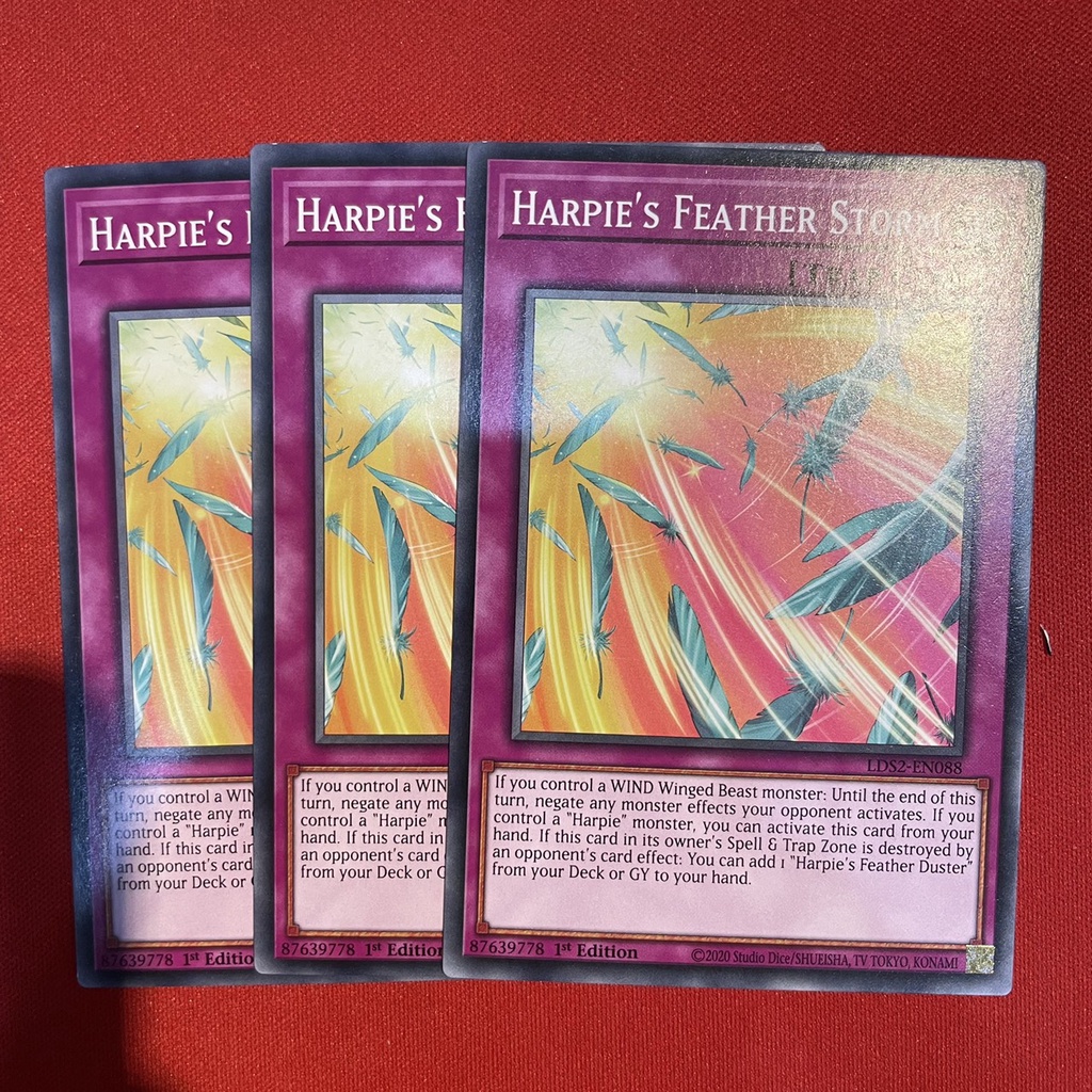 EN]Thẻ Bài Yugioh Chính Hãng] Harpie's Feather Storm