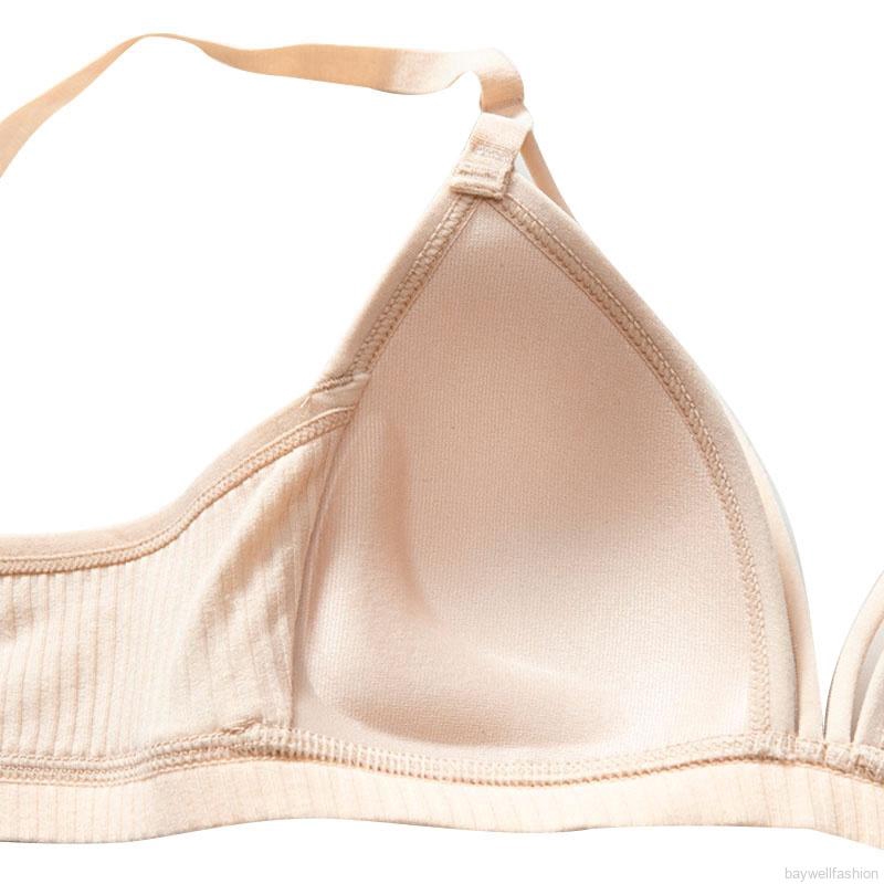 [Baywellfashion]Áo ngực cotton dễ điều chỉnh tạo cảm giác thoải mái cho bạn gái