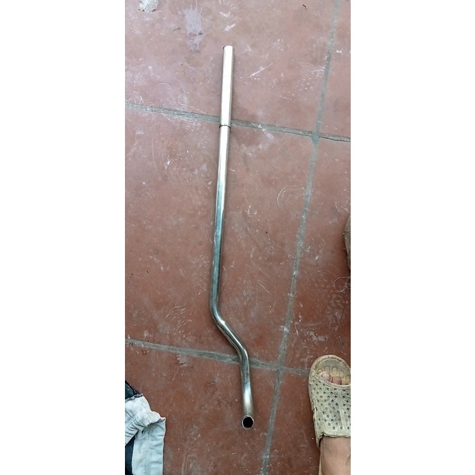 Cổ pô xe máy đặt theo yêu cầu: Inox 304 chống han rỉ, dày 1.5mm. Bảo hành 10 năm