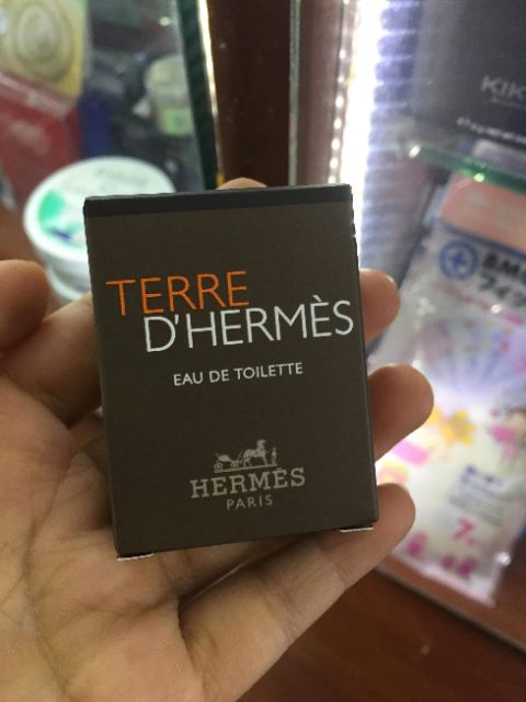 NƯỚC HOA NAM MINI TERRE D' HERMÈS - PHÁP