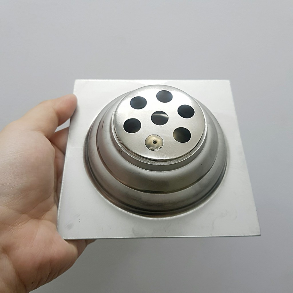 Phễu Thoát Sàn Hố Ga Thoát Nước Bằng Inox 304- Chống Mùi Hôi