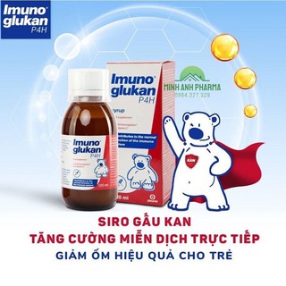 Siro tăng đề kháng cho trẻ em Imunoglukan P4H( 20ml