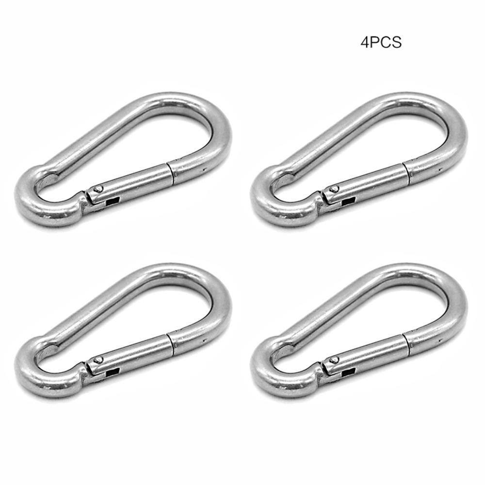 Set 4 Móc Khoá Leo Núi Bằng Thép Không Gỉ M6