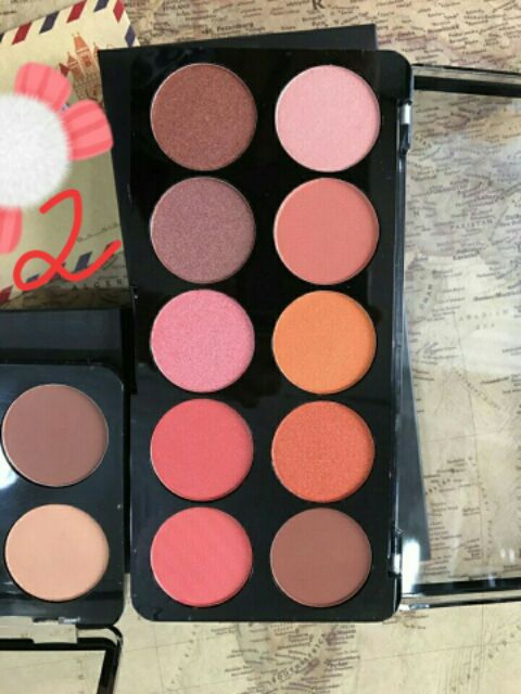 😊Bảng Màu Mắt + Má hồng 2in1 Sivanna | BigBuy360 - bigbuy360.vn