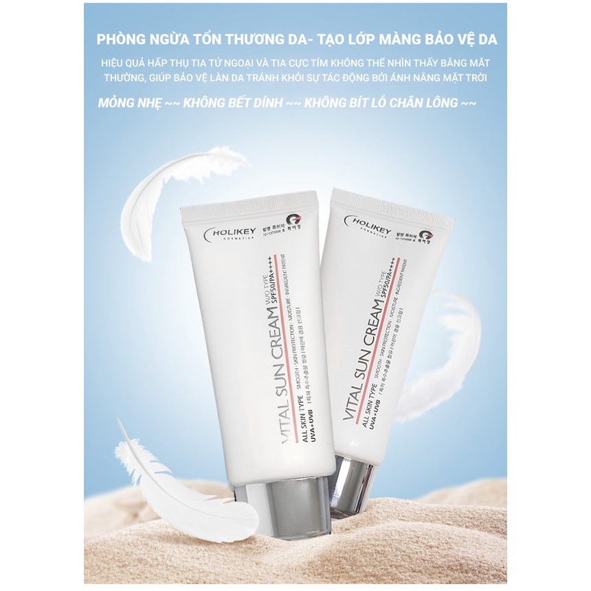 Kem chống nắng Holikey Vita Sun Cream W/OTYPE SPF50/PA++++