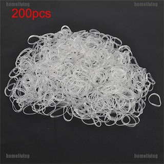 200/ 500 Dây thun buộc tóc trong suốt