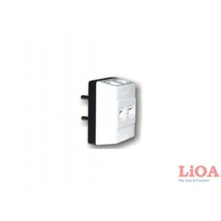 Ổ cắm nối chia 3 ngả chân cắm tròn LiOA