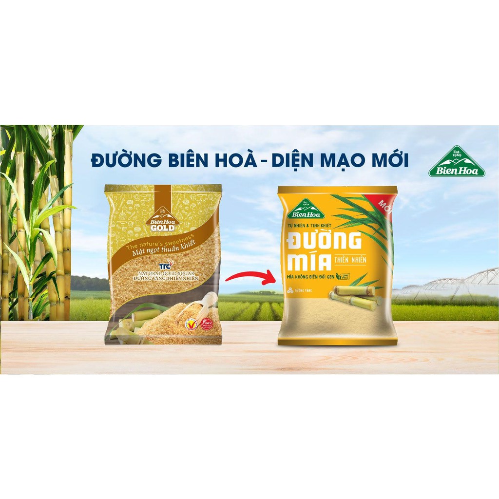 Đường vàng Biên Hòa 1kg