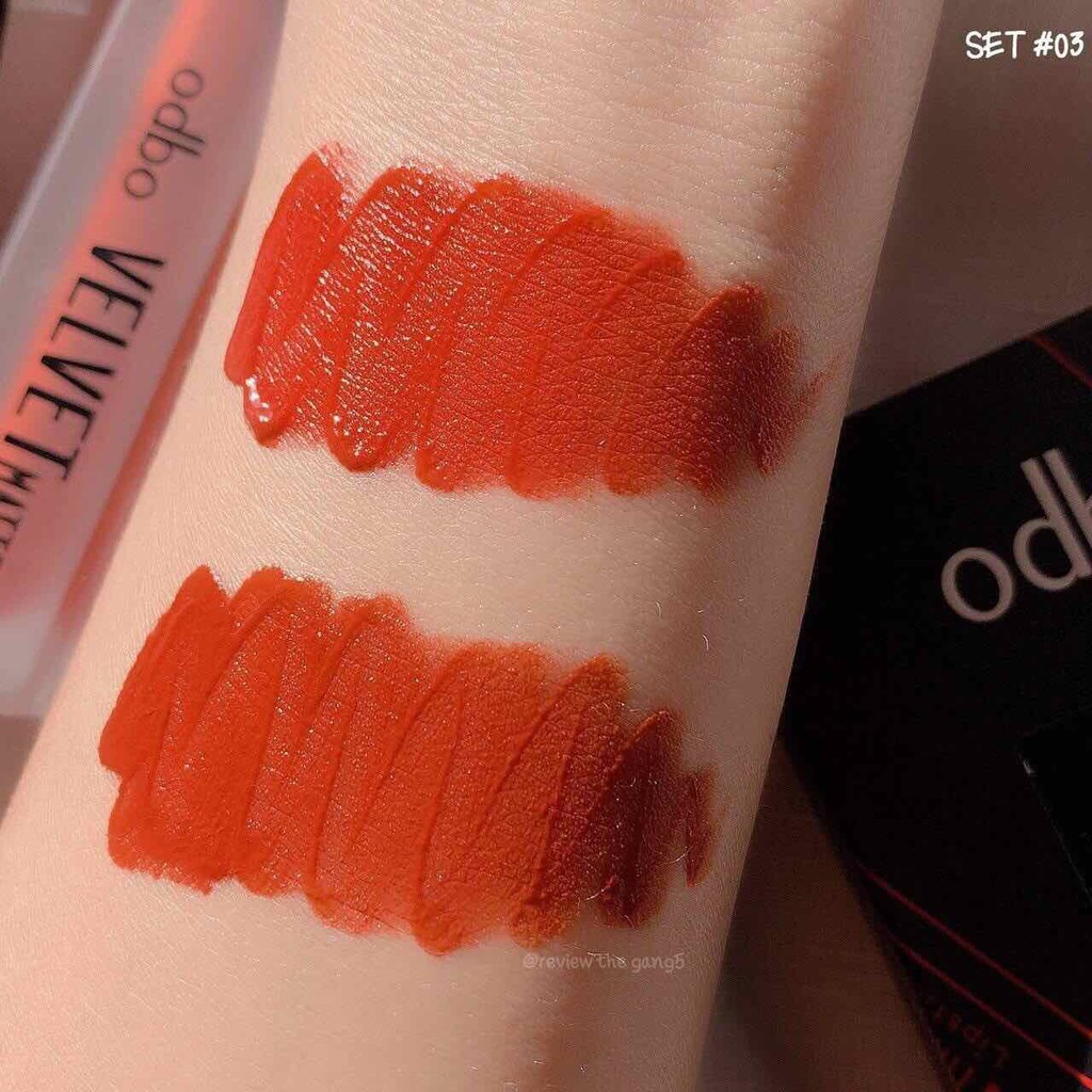 Set 2 son KEM SIÊU LÌ ODBO