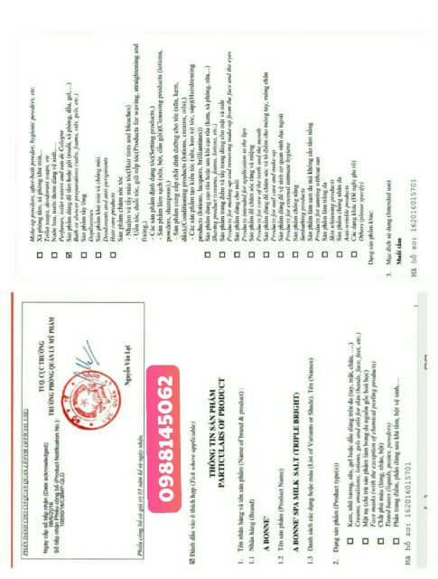 Muối tắm trắng Thái Lan vị sữa bò A BONNE' SPA MILK SALT | Thế Giới Skin Care