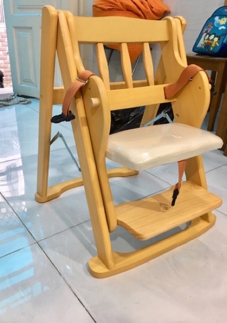 Ghế gỗ ăn dặm tăng chỉnh chiều cao Song Son