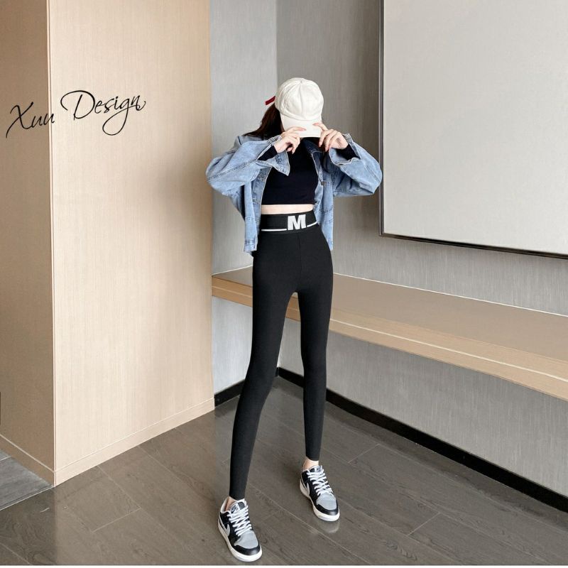 SIÊU PHẨM MỚI Quần Legging Cạp Cao Gen Bụng-Cạp Chữ M | BigBuy360 - bigbuy360.vn