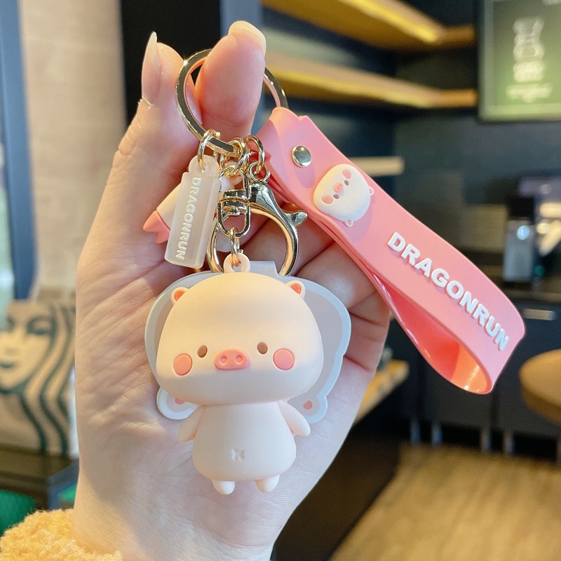 Móc Khóa Hình Heo Dễ Thương Xinh Xắn