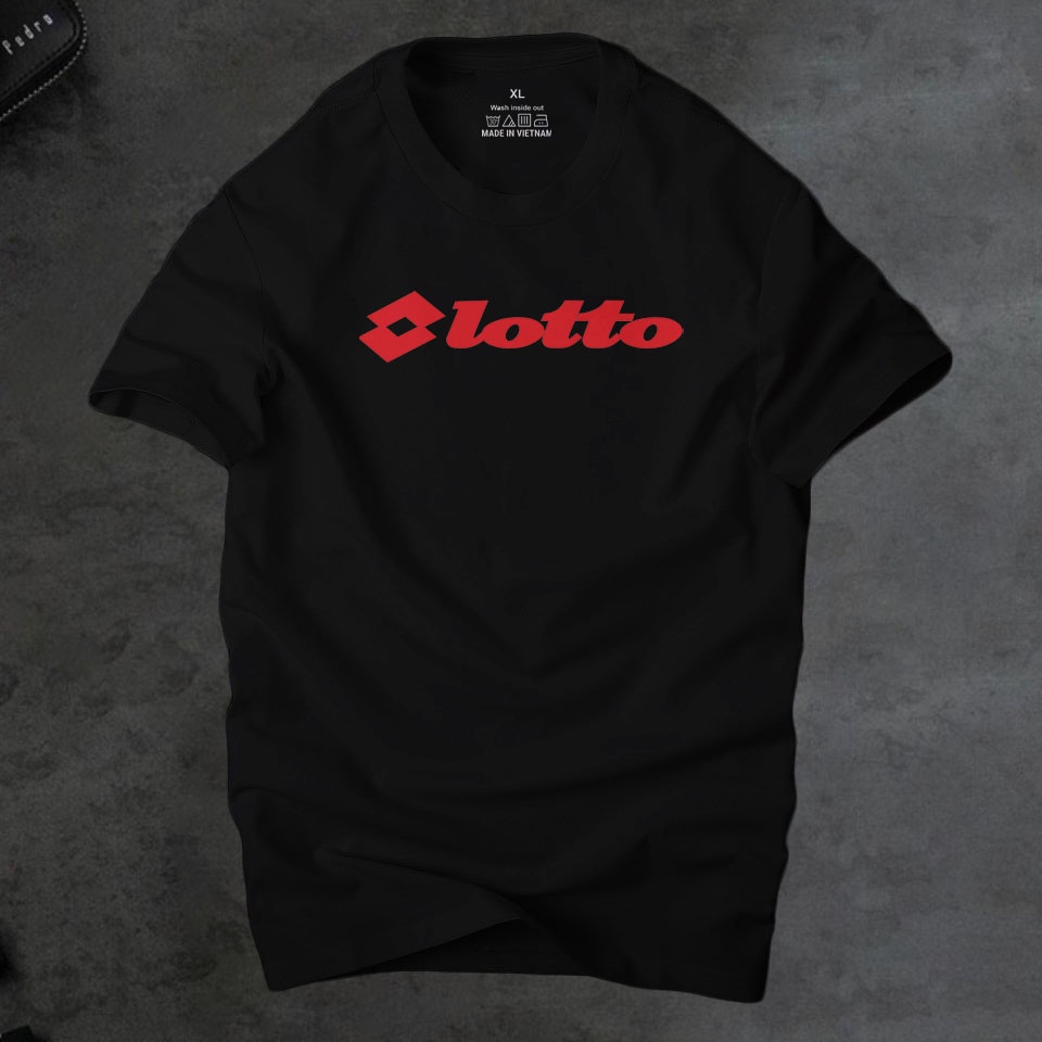Áo thun nam cao cấp Lotto thời trang cá tinh , chất vải cotton co giãn 4 chiều thoáng mát | ursport