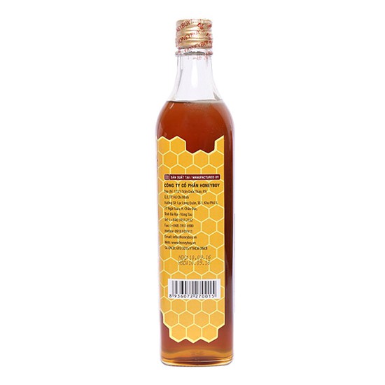 BỘ MẬT ONG THÔ HONEYBOY 1000ML và MẬT ONG THIÊN NHIÊN HONEYBOY 500ML