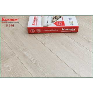 1m2 sàn gỗ công nghiệp kosmos dày 8mm bản lớn cốt vàng