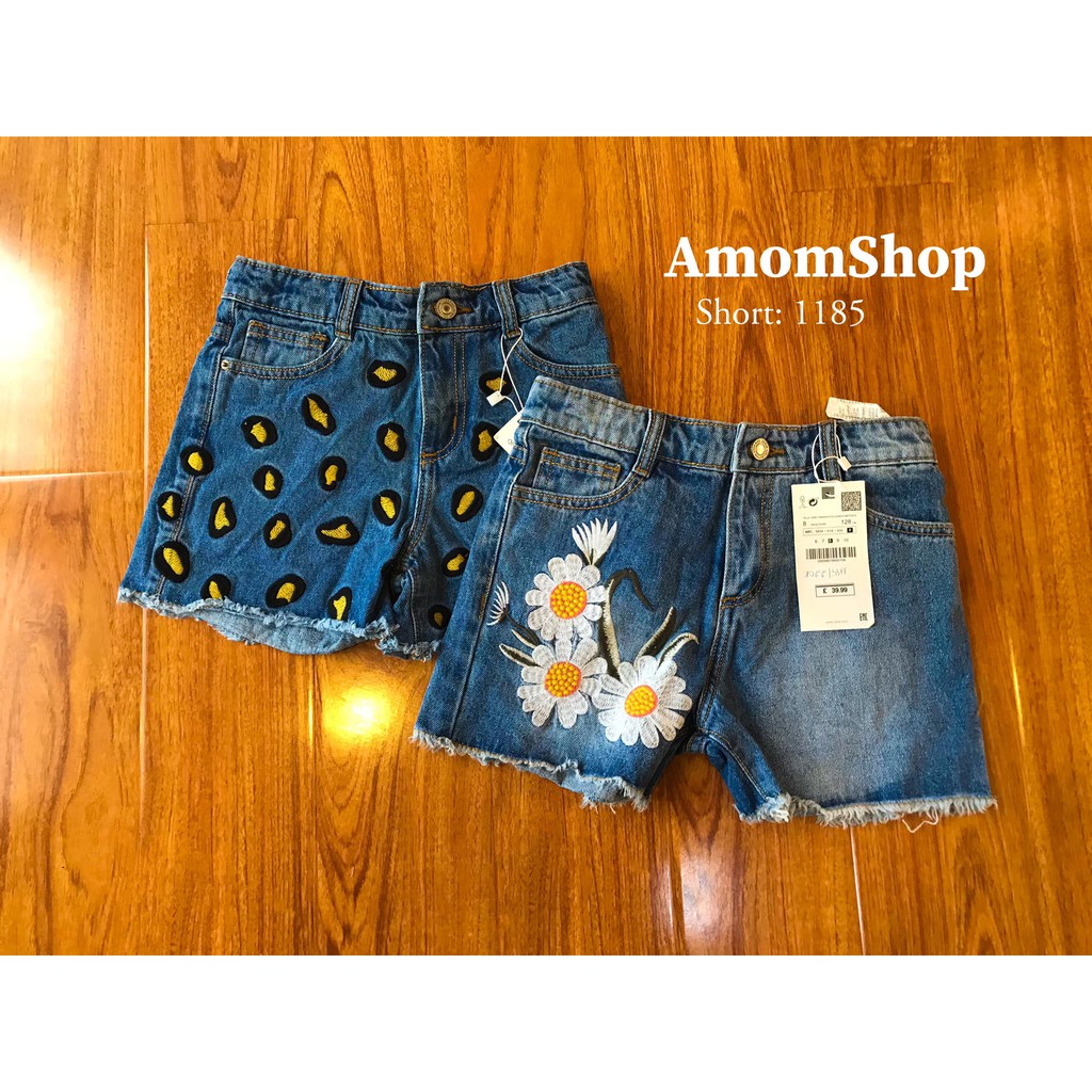 Quần Jean Bé Gái ZaRa Siêu Hot VNXK 1185