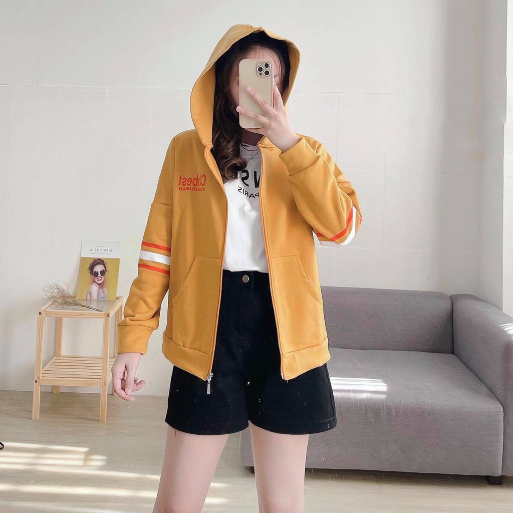 (MẪU MỚI-SLL-FREESHIP) ÁO KHOÁC THUN 3 SỌC NGANG ❤️❤️❤️ CHIBEST_ATH055
