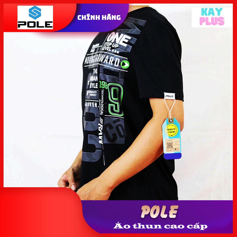 Áo thun Nam &amp; Nữ cổ tròn POLE - Streetwear 06