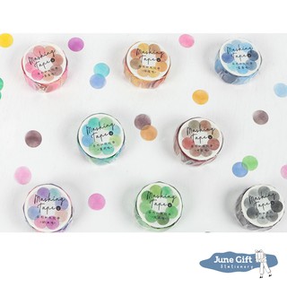 Cuộn 100 Sticker Chấm Tròn Nhiều Màu