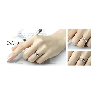 [Rẻ] Nhẫn bạc cá heo Hàn Quốc [LAM]