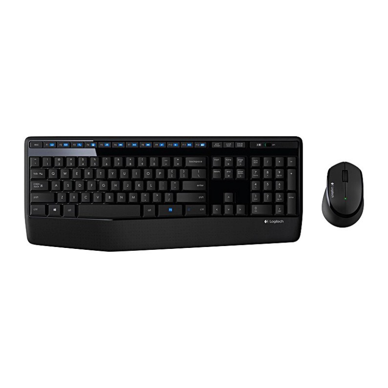 [ELGAME8 - giảm 8%]Bộ bàn phím và chuột không dây Logitech MK345 (Đen)