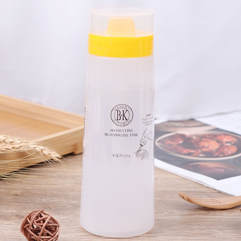Chai nhựa 4 lỗ chuyên dụng cho đựng tương 300ml