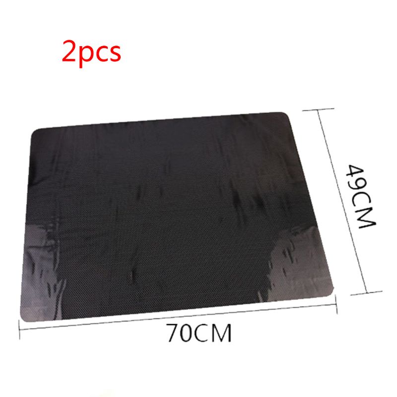 Bộ 2 Miếng Dán Kính Chắn Gió Xe Hơi Bằng PVC Chống Tia UV