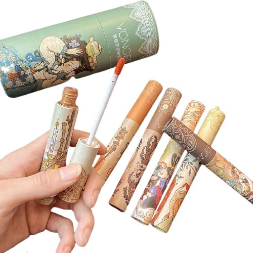 Son Kem Lì Vongee Set 6 Cây siêu Đẹp Son Nội Địa Trung