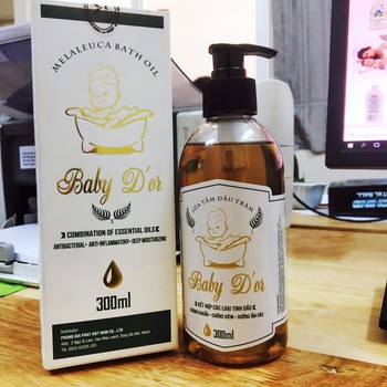 Sữa tắm dầu tràm Baby Dor phòng chống cảm lạnh chiết suất thiên nhiên hàng công ty,giúp bé hết rôm sảy ngứa