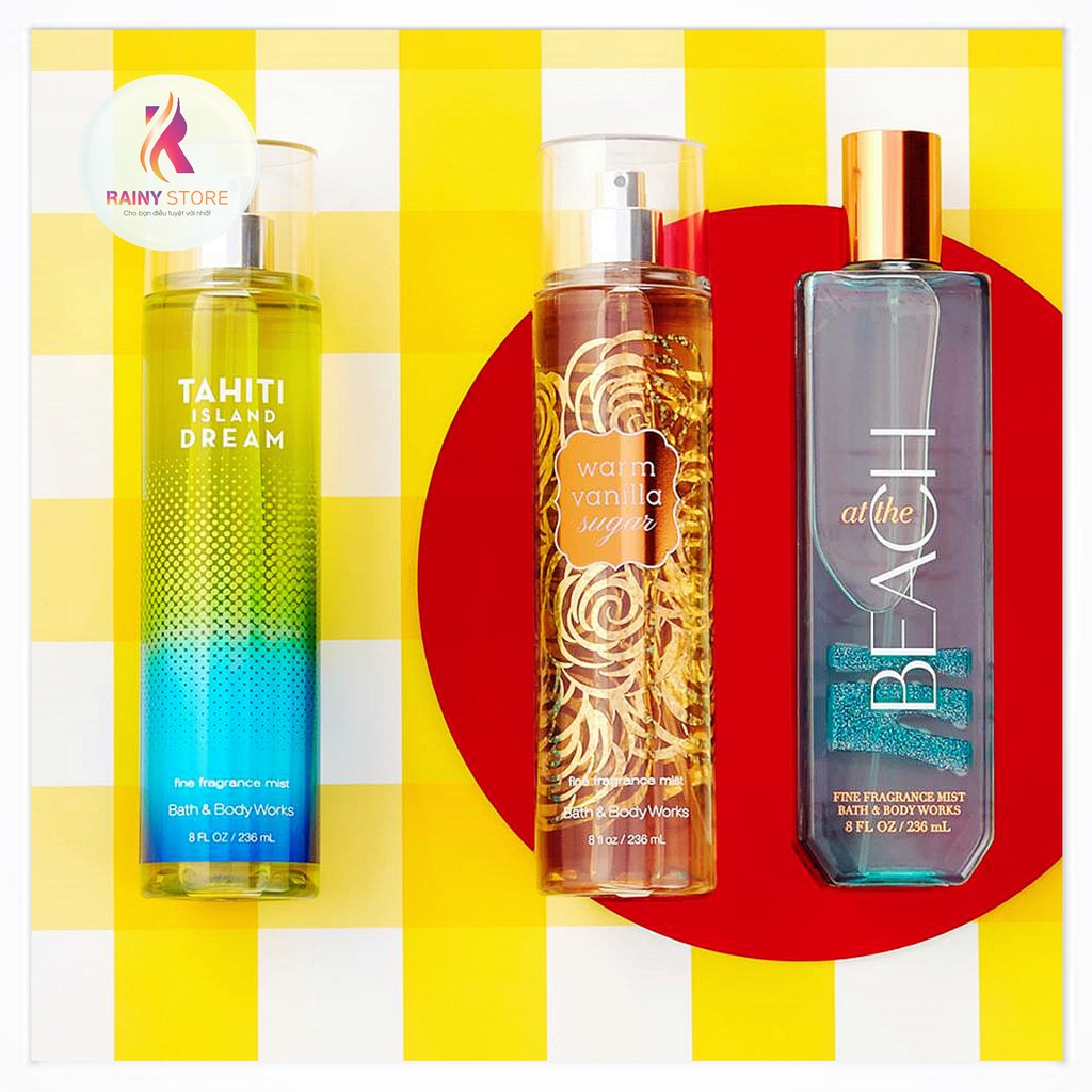 Xịt thơm toàn thân Bath & Body Works Warm Vanilla Sugar 236ml | BigBuy360 - bigbuy360.vn