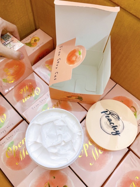 KEM DƯỠNG TRẮNG BODY ĐÀO PEACHY CREAM🍑