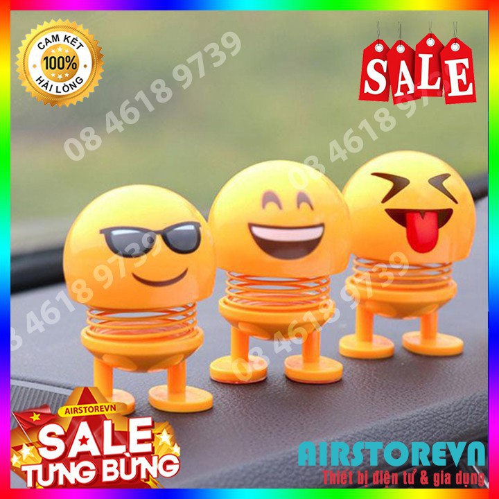 Thú nhún emoji con lắc lò xo giảm giá sốc, bao toàn thị trường